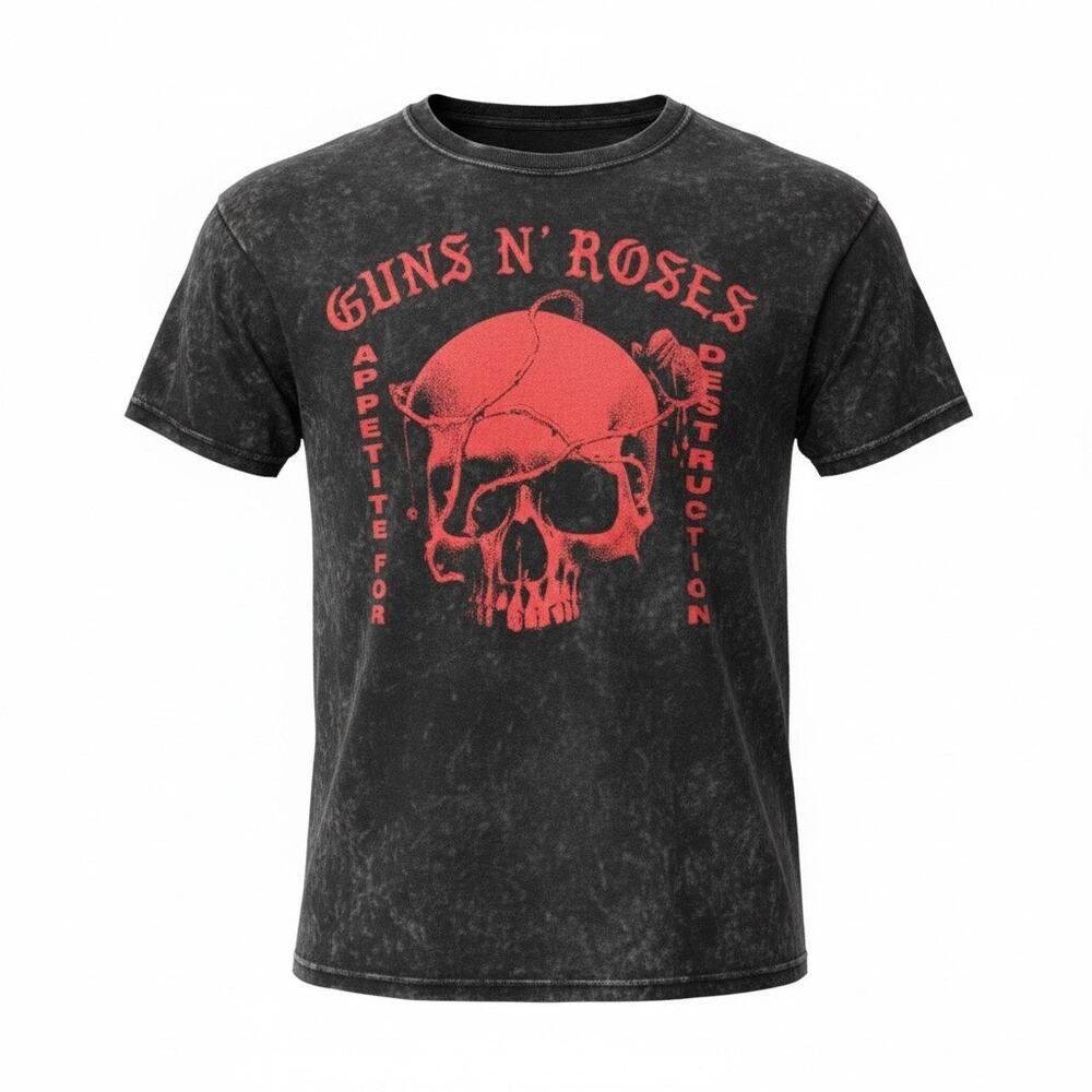 Guns N Roses Appetite For Destruction T Shirt S/M Black